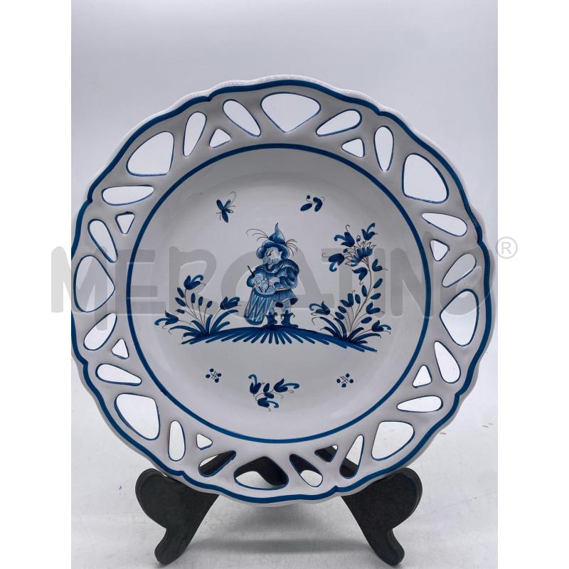 PIATTO LA TERRAIO FAIENCE FRANCE 24CM | Mercatino dell'Usato Montesilvano 1
