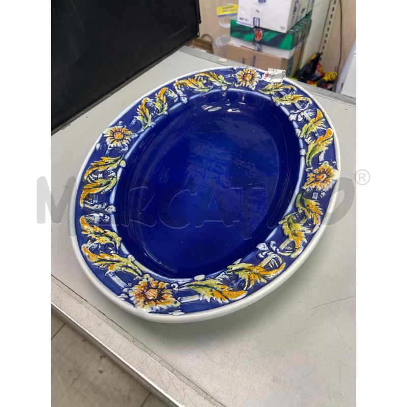 PIATTO OVALE BLU STOVIT | Mercatino dell'Usato Montesilvano 1