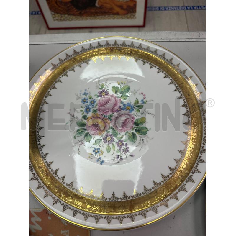 PIATTO PORTATA FOIRE BORDO ORO LIMOGES CM 31 | Mercatino dell'Usato Montesilvano 1