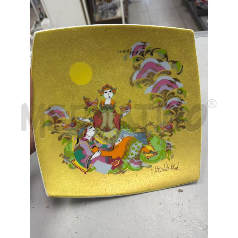 PIATTO ROSENTHAL BJORN WIINBLAD 22X22CM | Mercatino dell'Usato Montesilvano 1