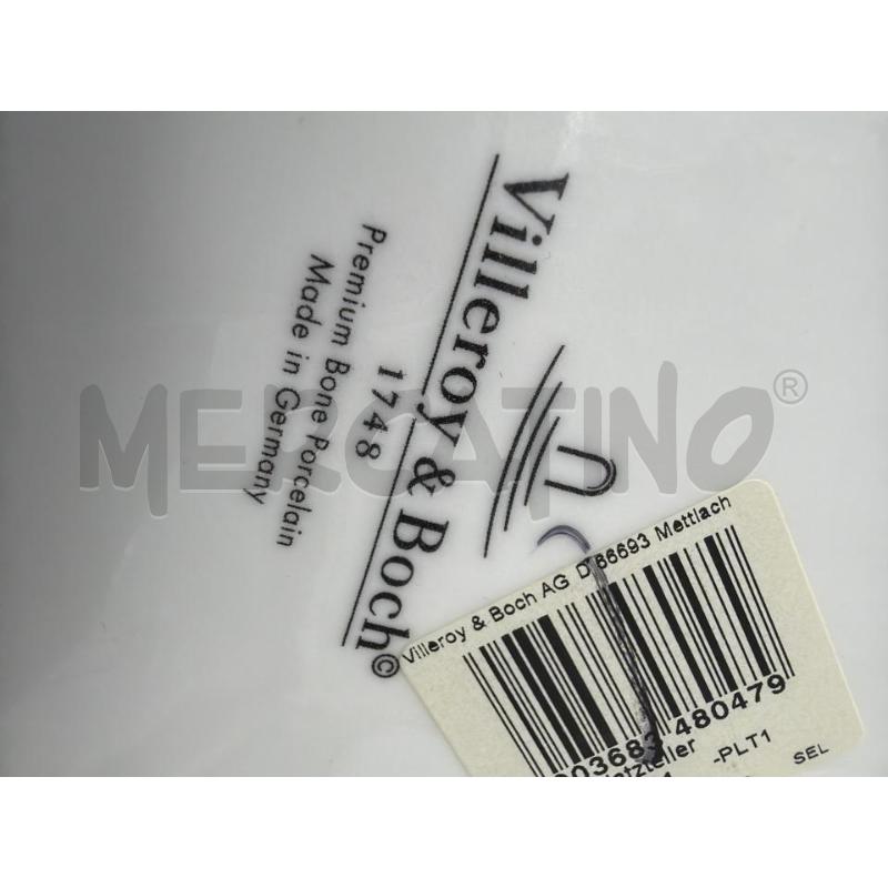 PIATTO VILLEROY&BOCH DECORI MARRO | Mercatino dell'Usato Montesilvano 2