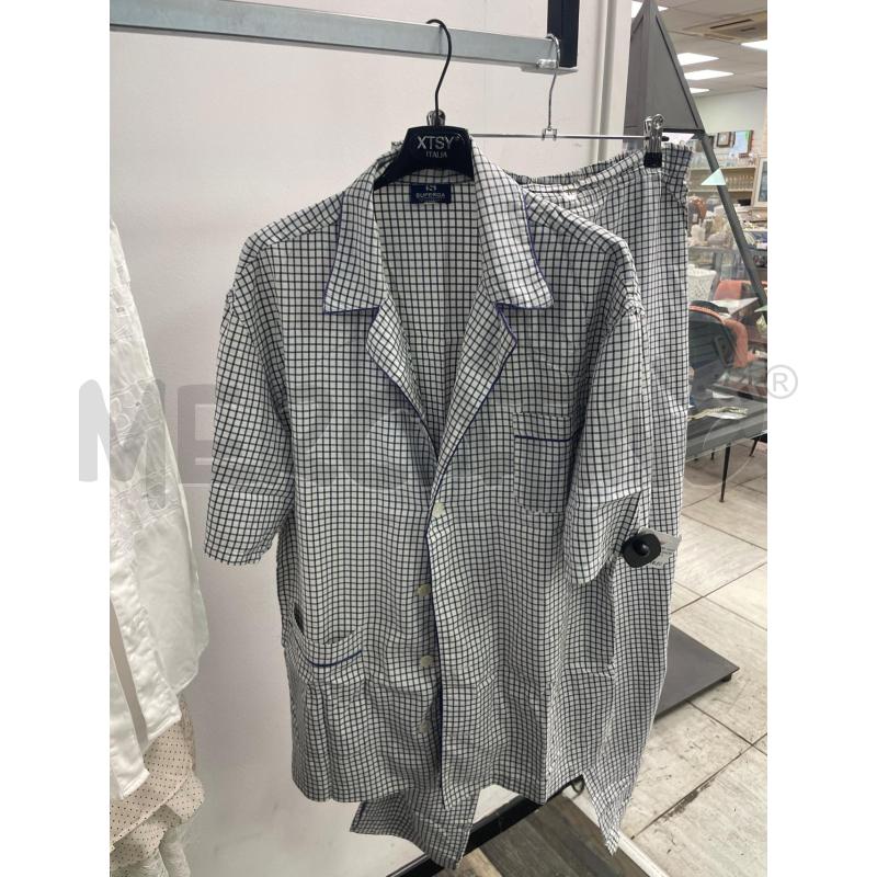 PIGIAMA UOMO QUADRI SUPERGA L BIANCO | Mercatino dell'Usato Montesilvano 1