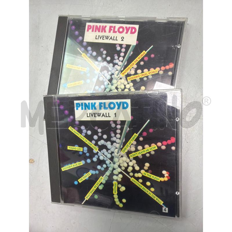 PINK FLOYD -LIVEWALL 1-2  CD TDM04 TDM03 | Mercatino dell'Usato Montesilvano 1
