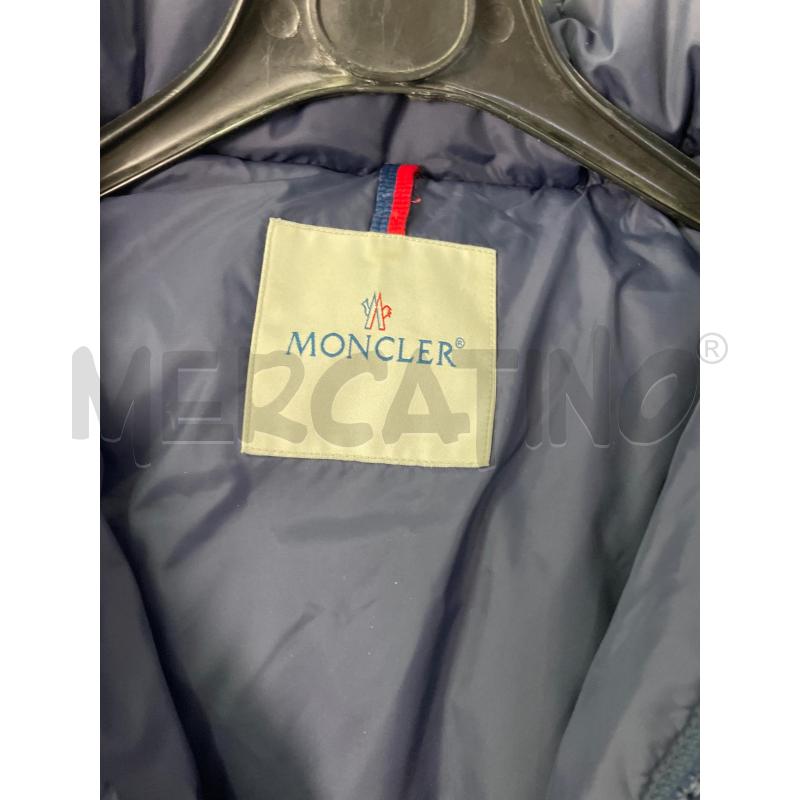 PIUMINO BAMBINO MONCLER BLU  | Mercatino dell'Usato Montesilvano 3