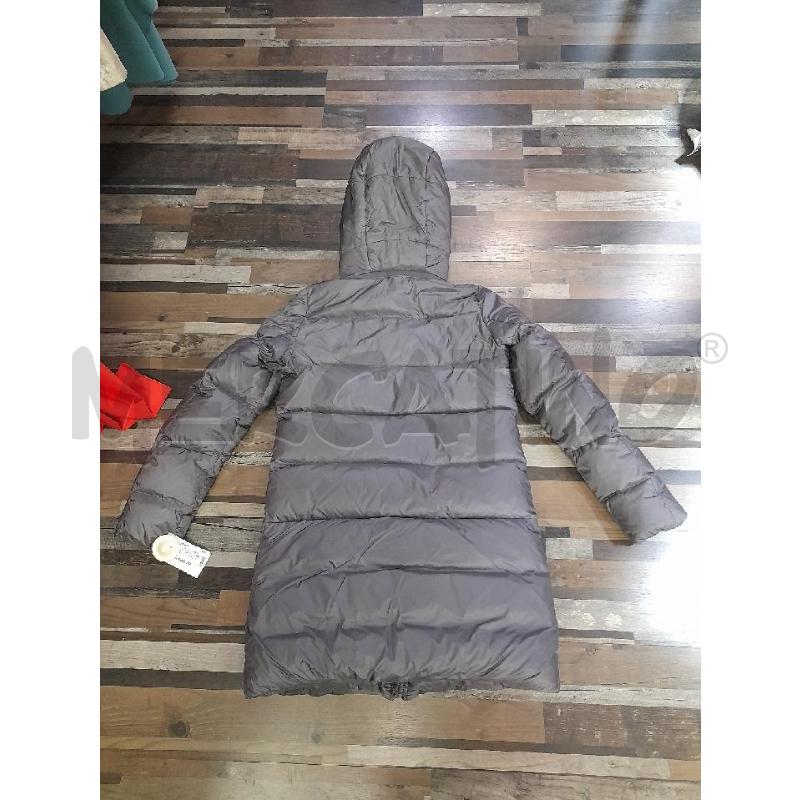 PIUMINO DONNA GEOX GRIGIO CAPPUCCIO PELOSO NERO | Mercatino dell'Usato Montesilvano 2