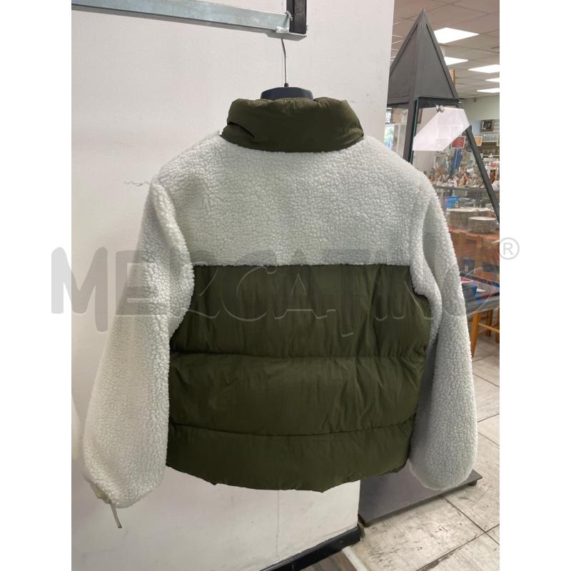 PIUMINO DONNA WEEKEND VIBES VERDE TEDDY BIANCO | Mercatino dell'Usato Montesilvano 2