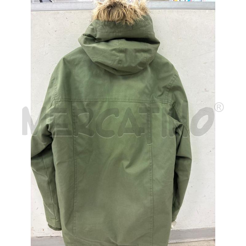 PIUMINO UOMO QUICKSILVER VERDINO PELO CAPPUCCIO | Mercatino dell'Usato Montesilvano 3