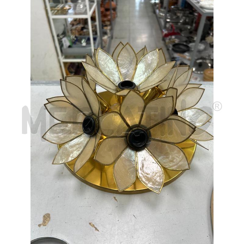 PLAFONIERA MADRE PERLA PETALI | Mercatino dell'Usato Montesilvano 1
