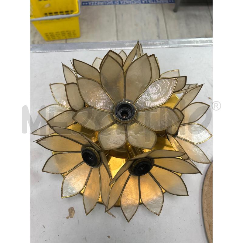 PLAFONIERA MADRE PERLA PETALI | Mercatino dell'Usato Montesilvano 3