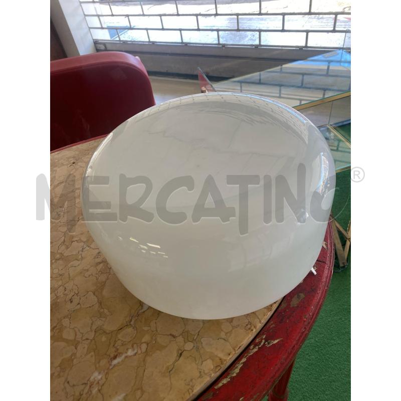 PLAFONIERA VETRO BIANCO 30CM | Mercatino dell'Usato Montesilvano 2