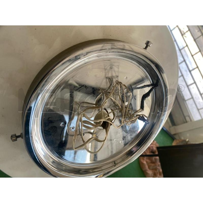 PLAFONIERA VETRO BIANCO 30CM | Mercatino dell'Usato Montesilvano 3