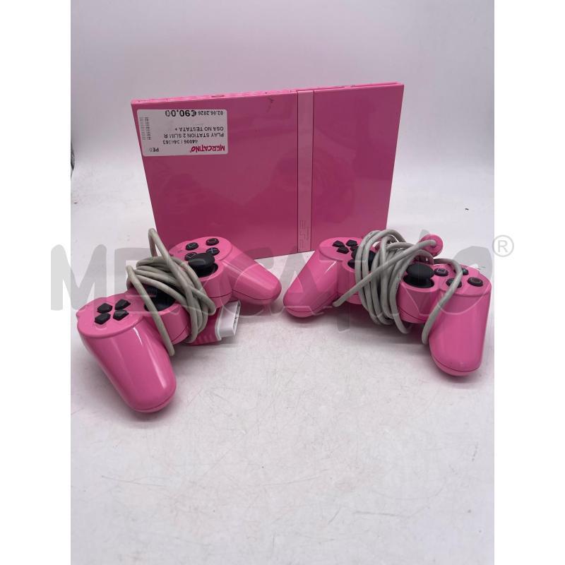 PLAY STATION 2 SLIM ROSA NO TESTATA +2 CONTROLLER | Mercatino dell'Usato Montesilvano 1
