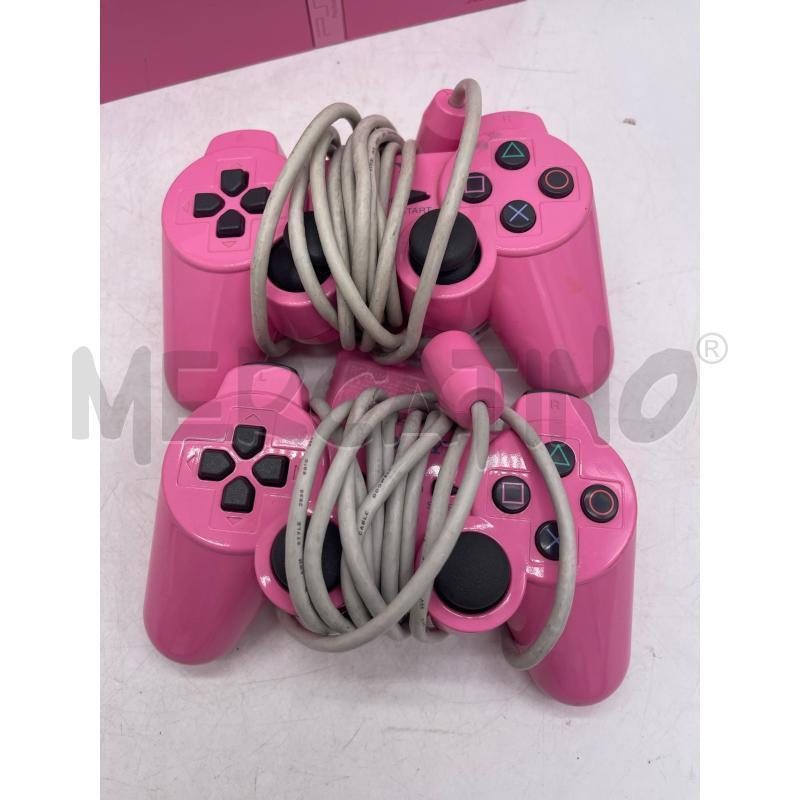 PLAY STATION 2 SLIM ROSA NO TESTATA +2 CONTROLLER | Mercatino dell'Usato Montesilvano 2