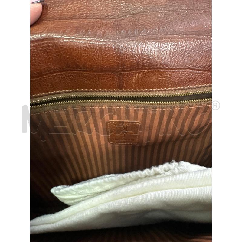 POCHETTE CARTELLA TRUSSARDI PELLE MARRO | Mercatino dell'Usato Montesilvano 4