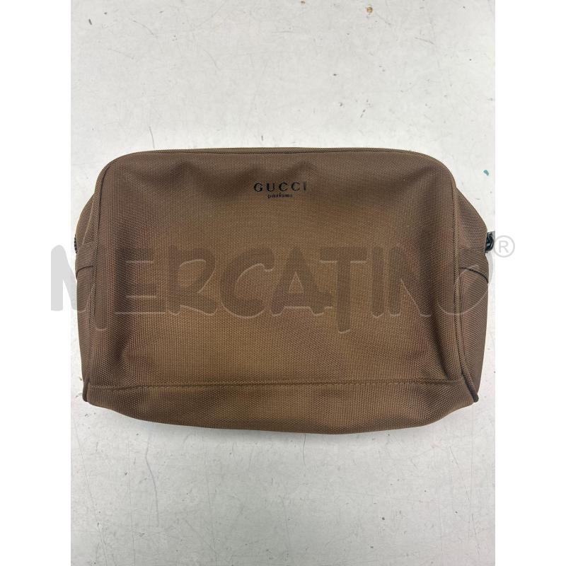 POCHETTE GUCCI PARFUMS MARRONE | Mercatino dell'Usato Montesilvano 1
