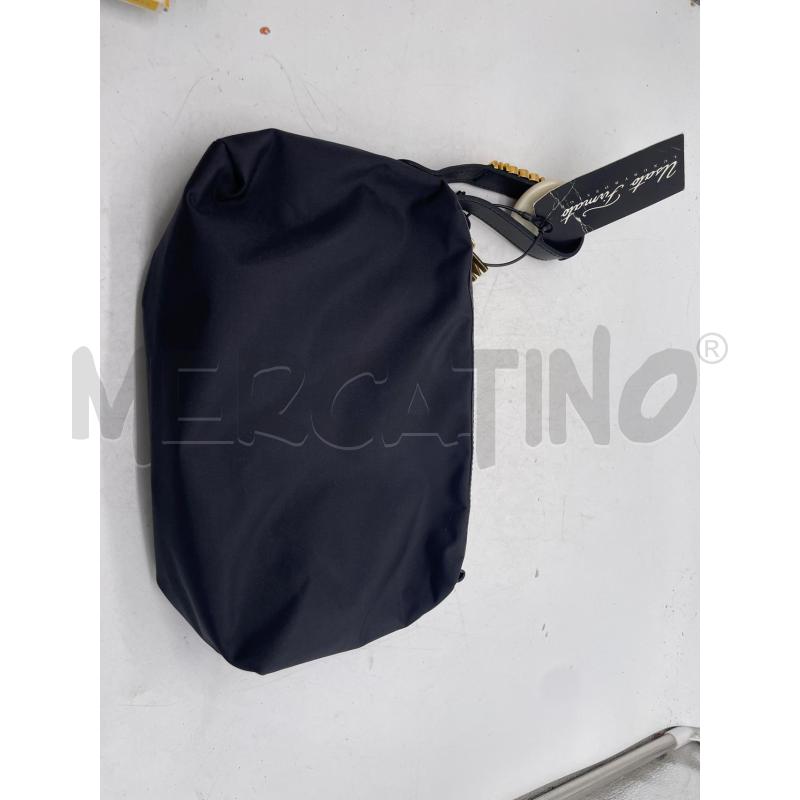 POCHETTE MOSCHINO NERA TESSUTO | Mercatino dell'Usato Montesilvano 1