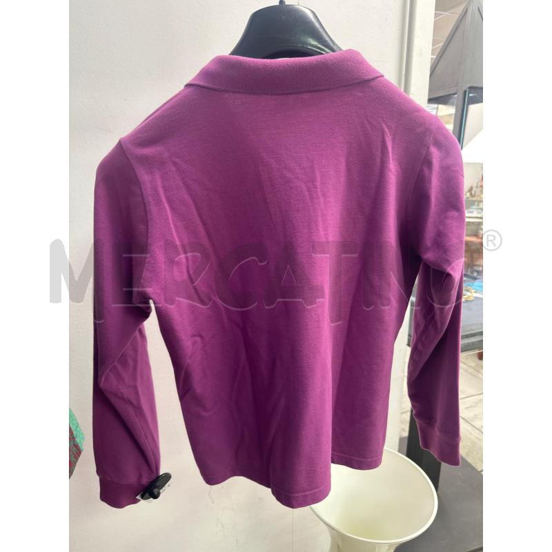 POLO DONNA BURBERRY LONDON FUKSIA MANICHE LUNGHE  | Mercatino dell'Usato Montesilvano 3