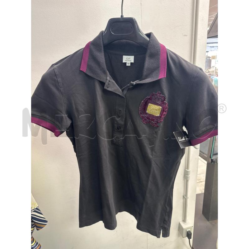 POLO DONNA GF FERRÈ NERA DETT FUKSIA | Mercatino dell'Usato Montesilvano 1