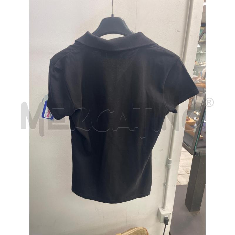 POLO DONNA NERA PUMA LOGO VIOLA | Mercatino dell'Usato Montesilvano 3