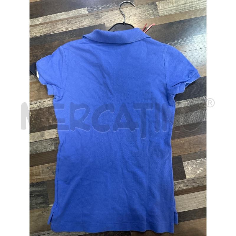 POLO DONNA RALPH LAUREN BLU LOGO VERDE | Mercatino dell'Usato Montesilvano 3