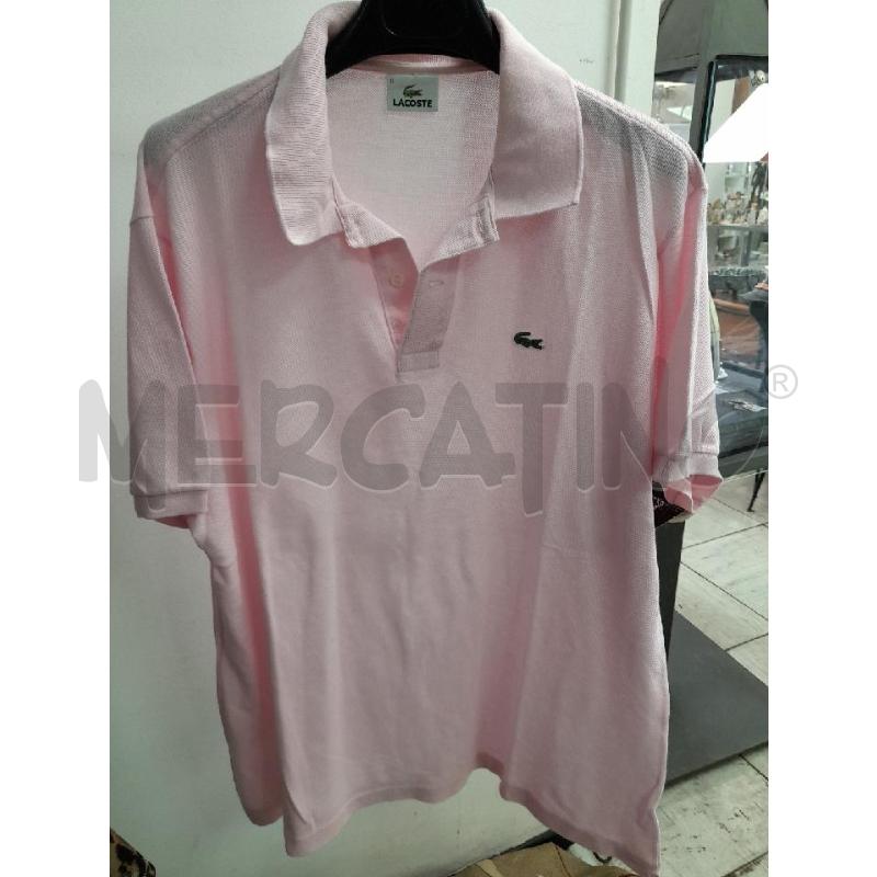 POLO UOMO LACOSTE ROSA | Mercatino dell'Usato Montesilvano 1