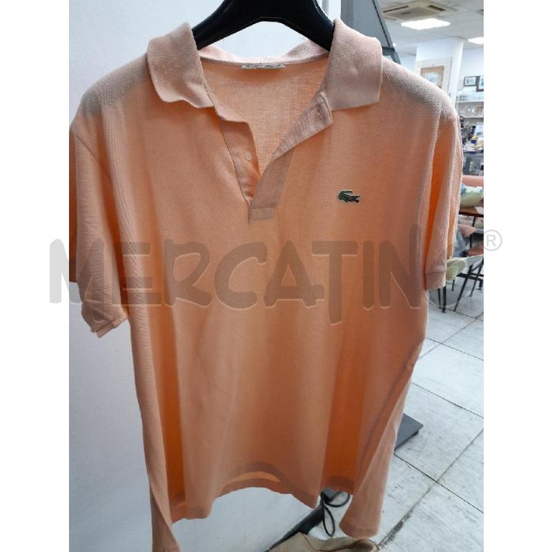 POLO UOMO LACOSTE SALMONE  | Mercatino dell'Usato Montesilvano 1