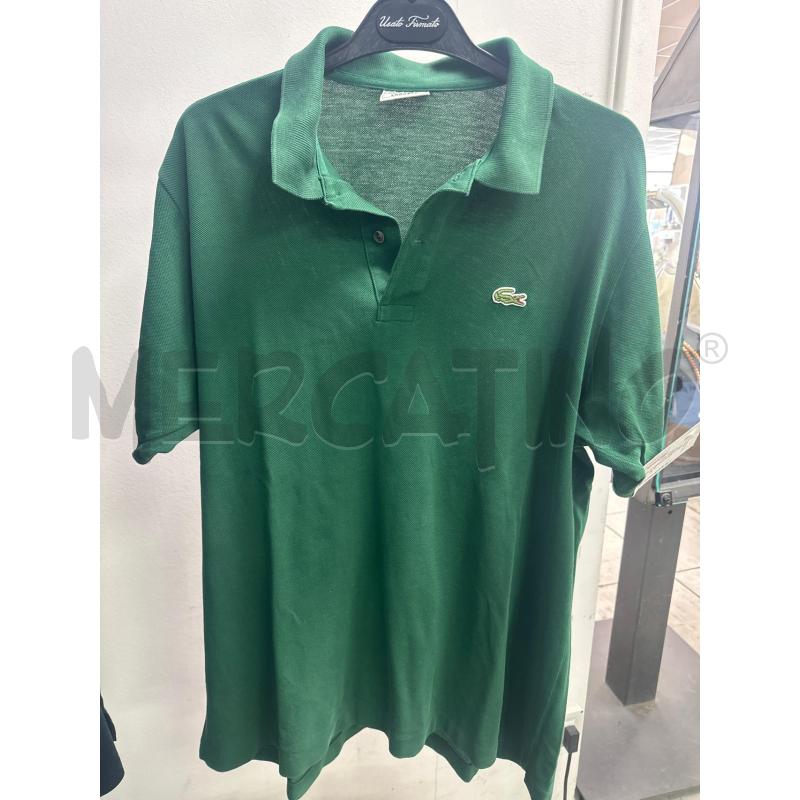 POLO UOMO LACOSTE VERDE  | Mercatino dell'Usato Montesilvano 1