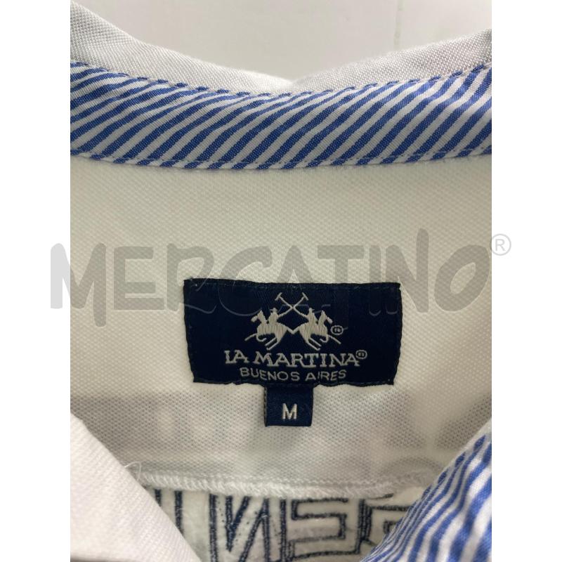 POLO UOMO LA MARTINA BIANCA SCRITT DORATE ARGENTINA | Mercatino dell'Usato Montesilvano 2