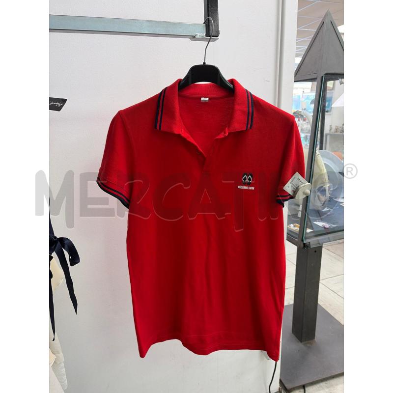 POLO UOMO MOSCHINO SWIM ROSSA  | Mercatino dell'Usato Montesilvano 1