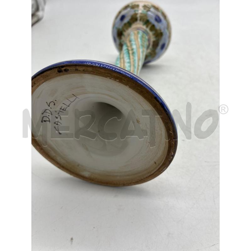 PORTA CANDELE CERAMICA CASTELLI ALTO CM.20 | Mercatino dell'Usato Montesilvano 3