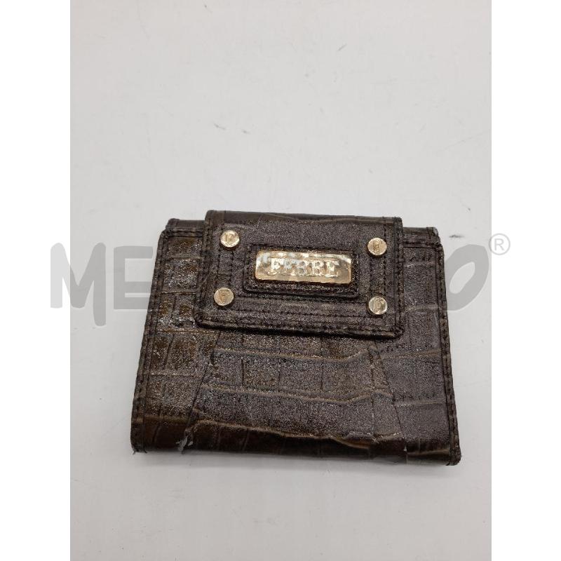 PORTA FOGLIO FERRÈ STAMPATO COCCODRILLO VERDONE | Mercatino dell'Usato Montesilvano 1
