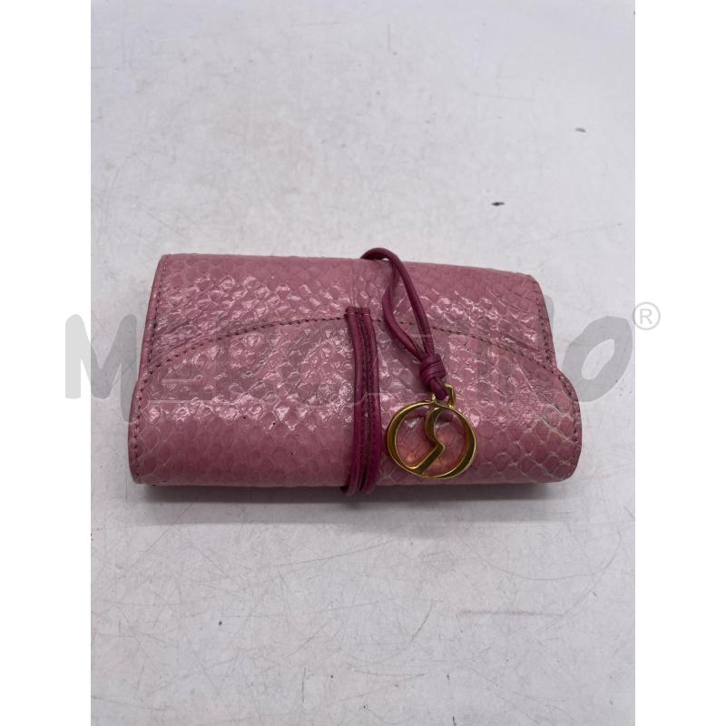 PORTA FOGLIO PITONATO ROSO ROSA | Mercatino dell'Usato Montesilvano 1