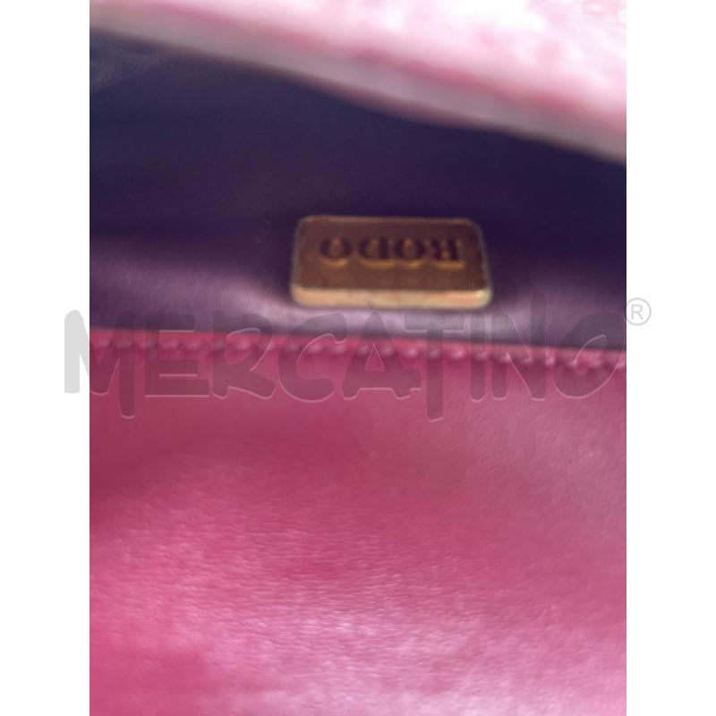 PORTA FOGLIO PITONATO ROSO ROSA | Mercatino dell'Usato Montesilvano 2