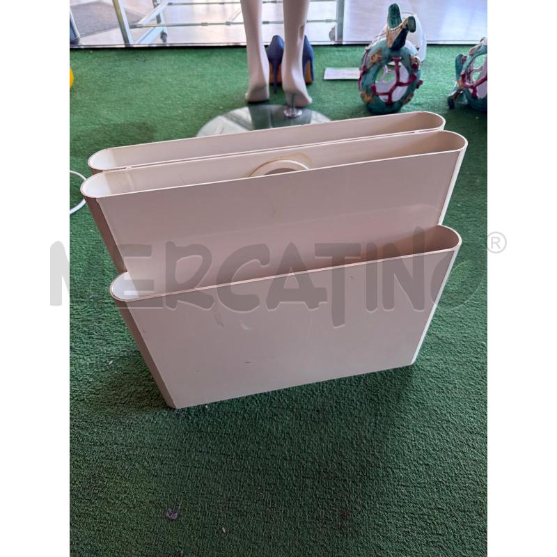 PORTA RIVISTE KARTELL BIANCO | Mercatino dell'Usato Montesilvano 2