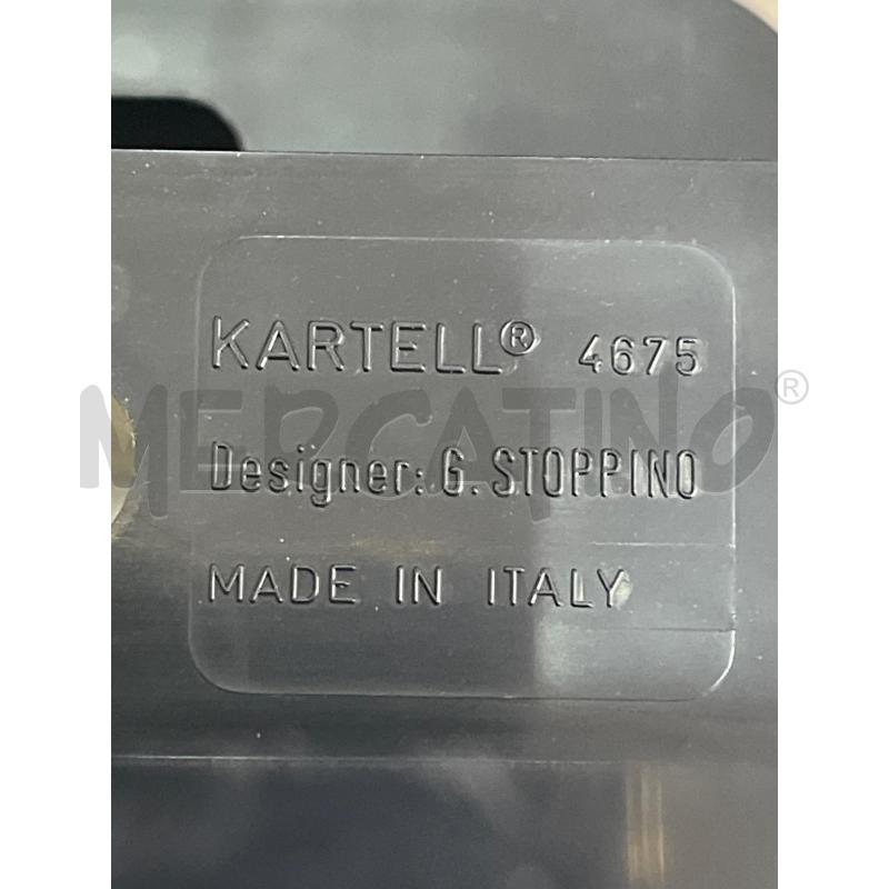 PORTA RIVISTE KARTELL NERO  | Mercatino dell'Usato Montesilvano 4