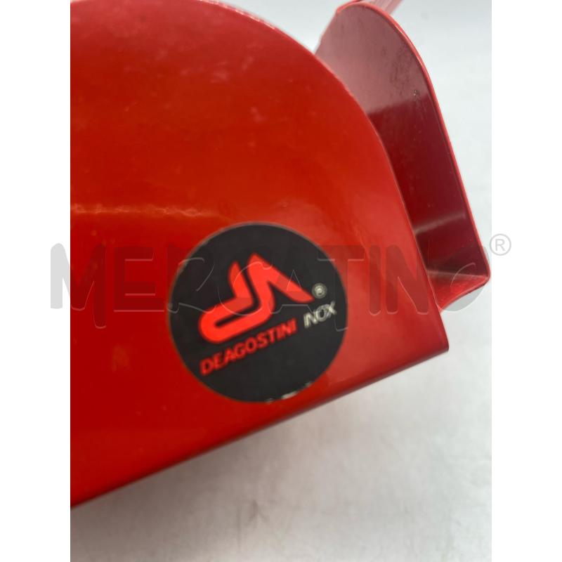 PORTA TOVAGLIOLI ROSSO METALLO | Mercatino dell'Usato Montesilvano 3