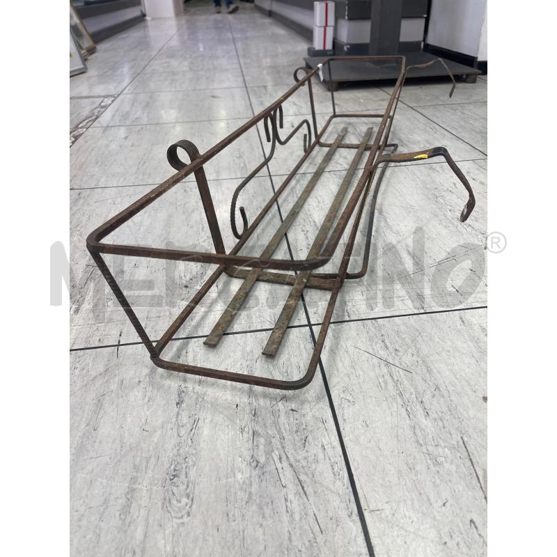 PORTA VASO DA BALCONE FERRO | Mercatino dell'Usato Montesilvano 2