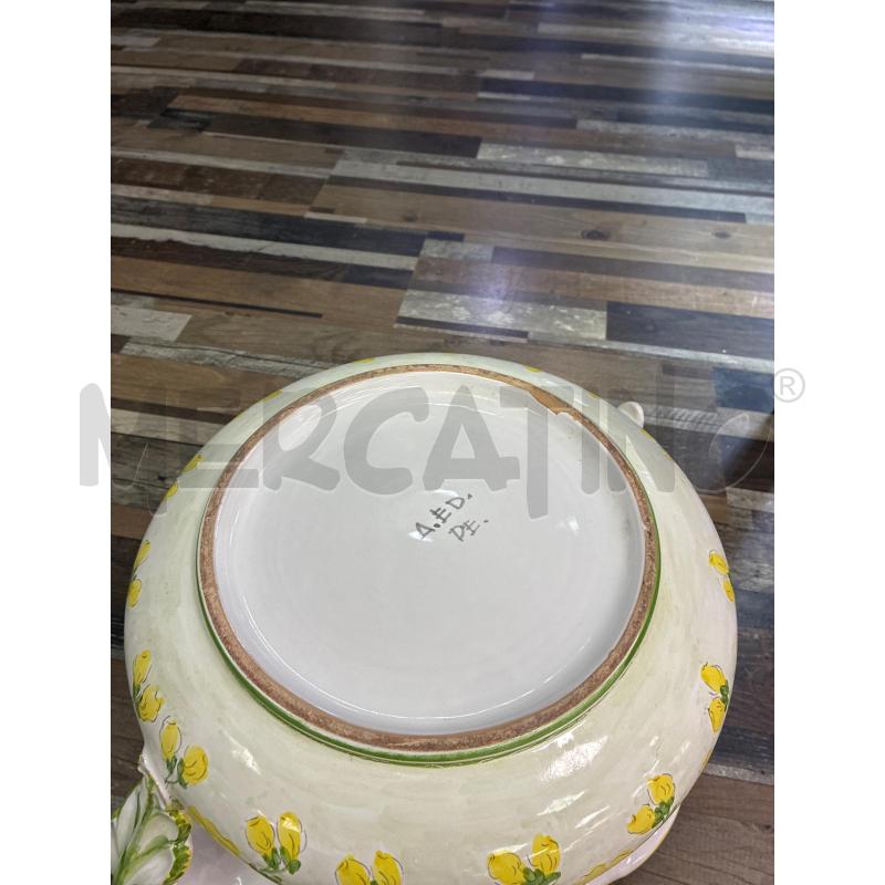 PORTA VASO FIORI GIALLO | Mercatino dell'Usato Montesilvano 4