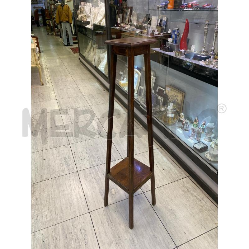 PORTA VASO LEGNO 2 PIANI | Mercatino dell'Usato Montesilvano 1