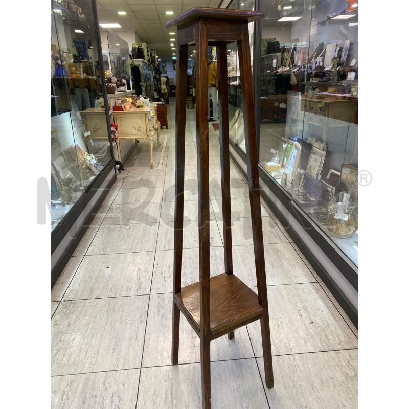 PORTA VASO LEGNO 2 PIANI | Mercatino dell'Usato Montesilvano 2