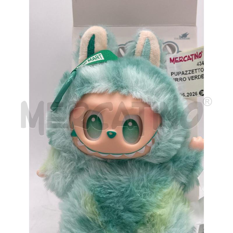 PUPAZZETTO LABUBU AZZURRO VERDE | Mercatino dell'Usato Montesilvano 2