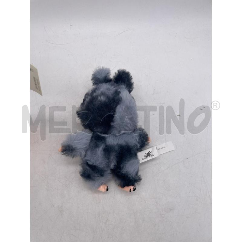 PUPAZZETTO LABUBU GRIGIO NERO OCCHI ARCOBALENO | Mercatino dell'Usato Montesilvano 2