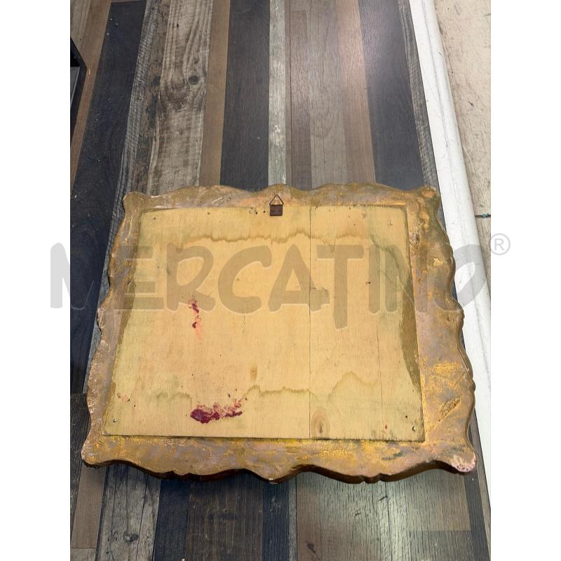 QUADRETTO ICONA CORNICE LEGNO DORATA | Mercatino dell'Usato Montesilvano 2