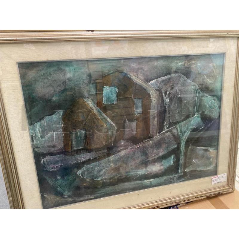 QUADRO 50X70CM  FIRMATO SU RETRO A.MISTIC 1971 | Mercatino dell'Usato Montesilvano 1