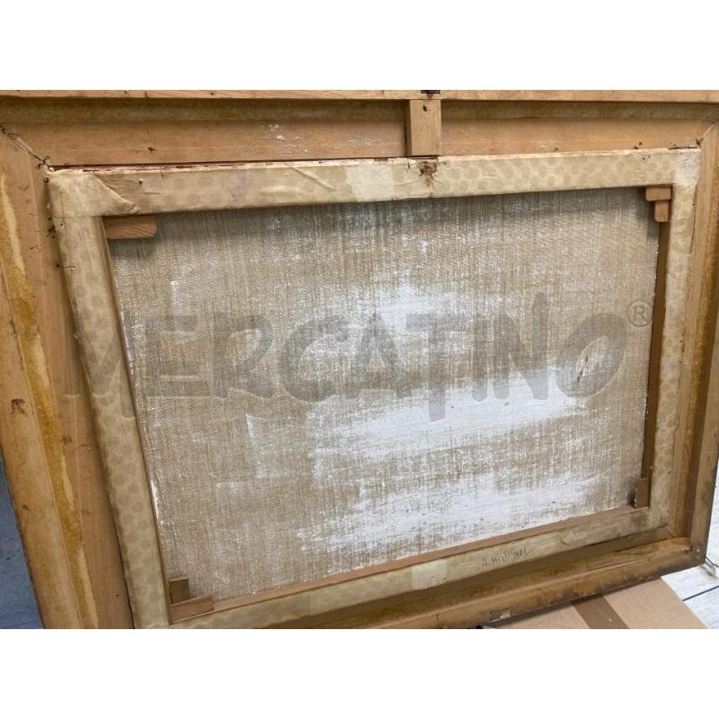 QUADRO 50X70CM  FIRMATO SU RETRO A.MISTIC 1971 | Mercatino dell'Usato Montesilvano 2