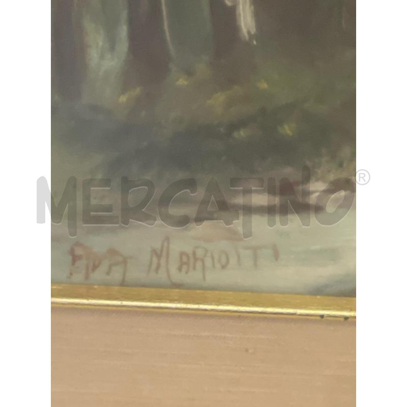 QUADRO ALBERI A FIRMA ADA MARIOTTI  | Mercatino dell'Usato Montesilvano 3