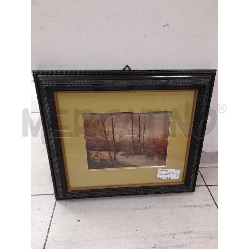 QUADRO ALBERI SECCHI CORNICE NERA | Mercatino dell'Usato Montesilvano 2