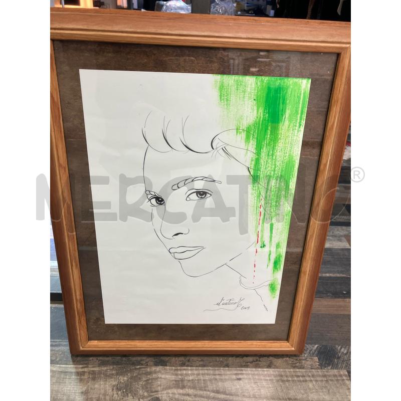 QUADRO A CHINA A FIRMA D'ANTINO 24X34CM | Mercatino dell'Usato Montesilvano 1