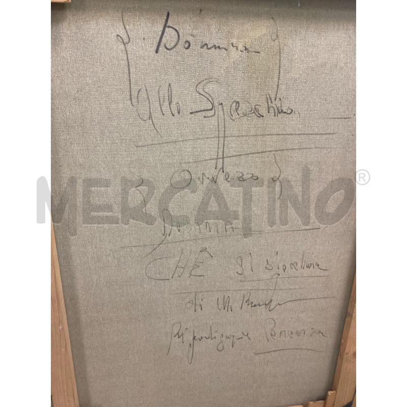 QUADRO A FIRMA BONGRAZIO 50X70XM CORNICE 70X90CM | Mercatino dell'Usato Montesilvano 3