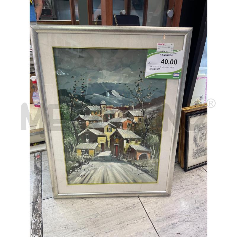 QUADRO A FIRMA G.PALUMBO | Mercatino dell'Usato Montesilvano 1